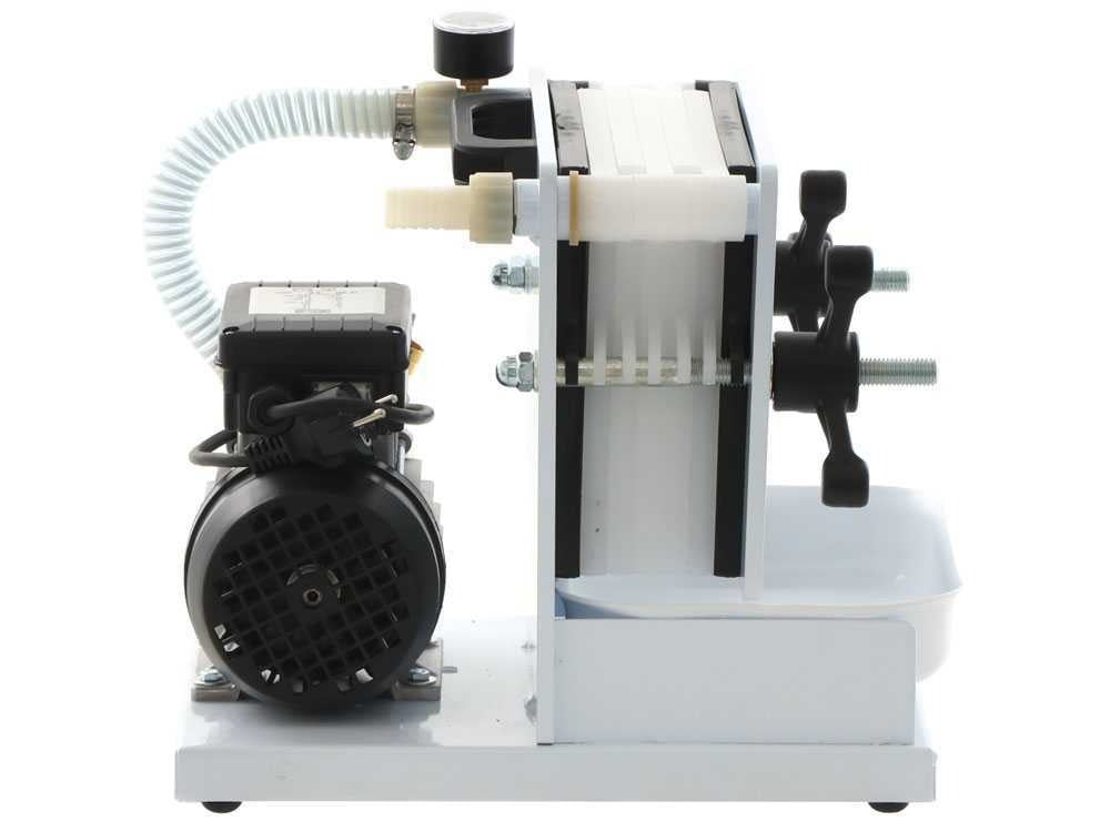 Grifo Hobby 6 - Filtro per vino a cartoni e piastre - Pompa enologica per filtrare vino (nuovo)