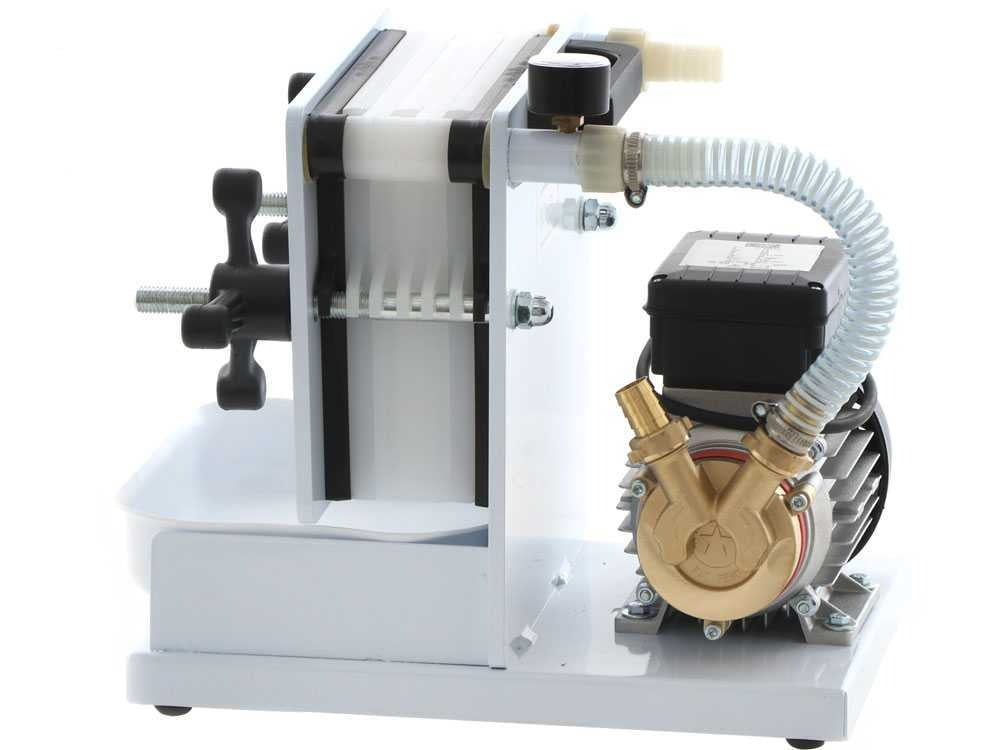 Grifo Hobby 6 - Filtro per vino a cartoni e piastre - Pompa enologica per filtrare vino (nuovo)