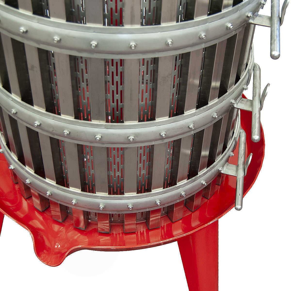 Torchio a leva da 60 gabbia Inox (nuovo)