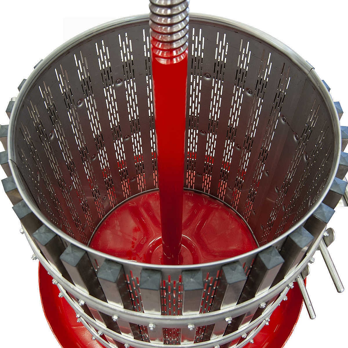 Torchio a leva da 60 gabbia Inox (nuovo)