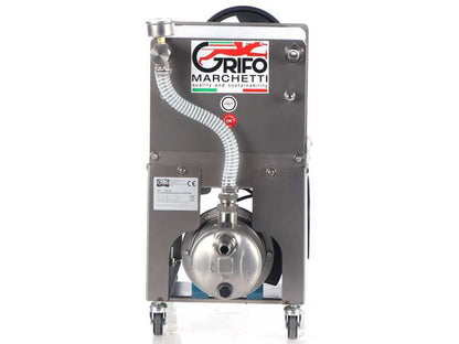 Grifo Professional Inox 10 - Filtro a cartoni per vino carrellato - Pompa in INOX (nuovo)