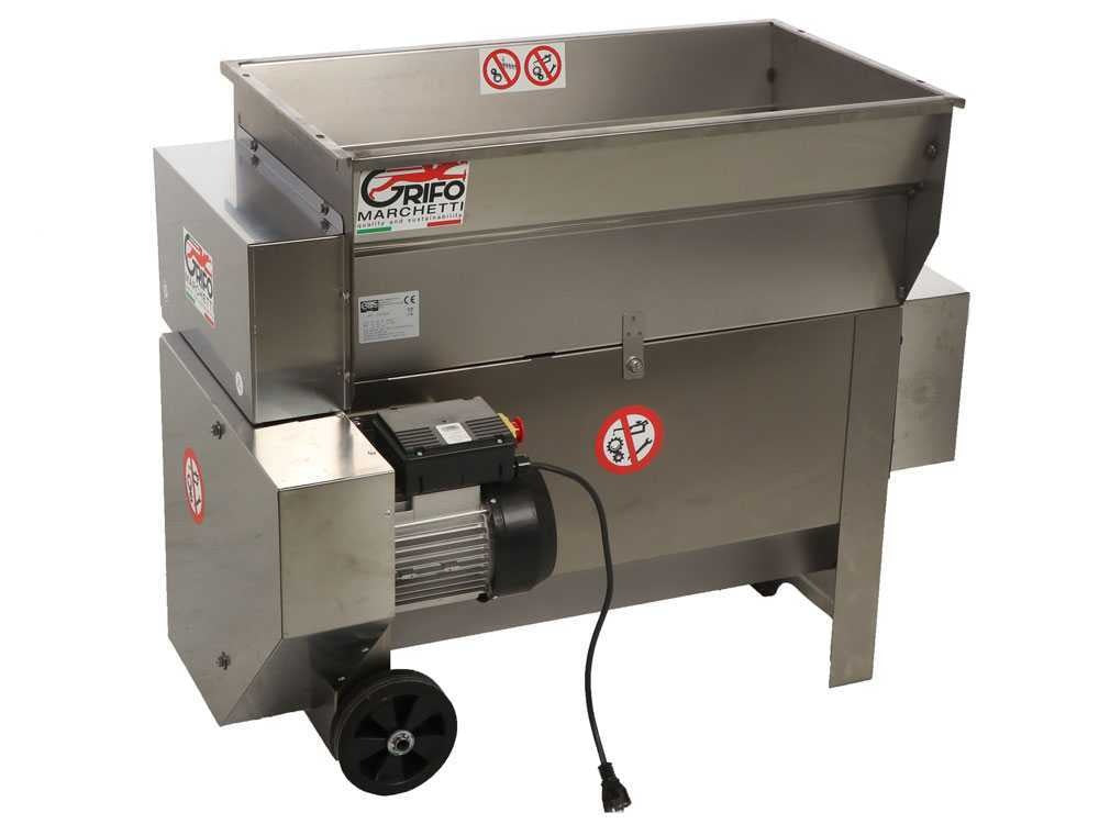 Grifo DVEP20IR - Diraspatrice elettrica in INOX con pompa e rulli (nuovo)