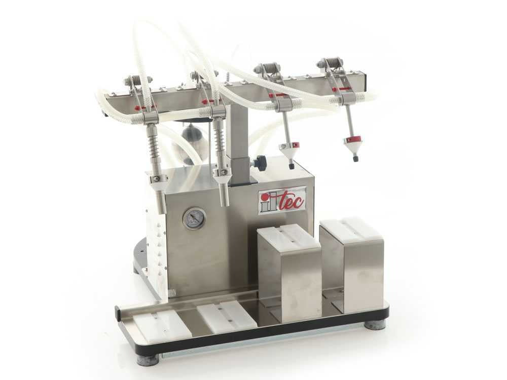 Il-Tec Ultrafiller 4 Mista - Imbottigliatrice a depressione pneumatica per liquidi alimentari (nuovo)