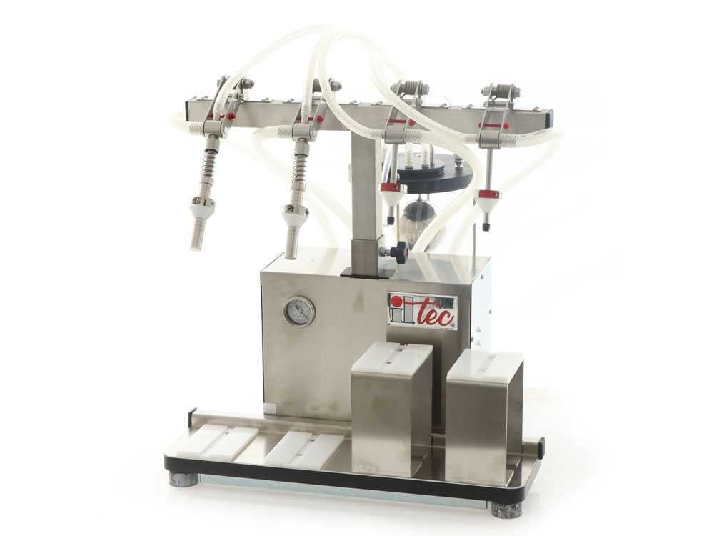 Il-Tec Ultrafiller 4 Mista - Imbottigliatrice a depressione pneumatica per liquidi alimentari (nuovo)