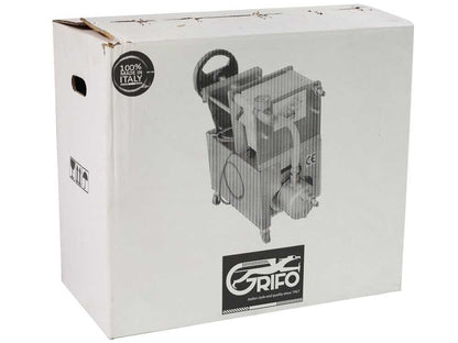 Grifo Professional Inox 10 - Filtro a cartoni per vino carrellato - Pompa in INOX (nuovo)