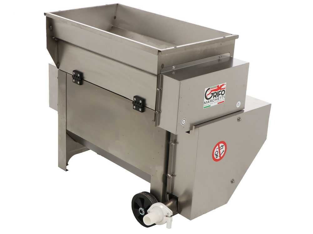 Grifo DVEP20IR - Diraspatrice elettrica in INOX con pompa e rulli (nuovo)