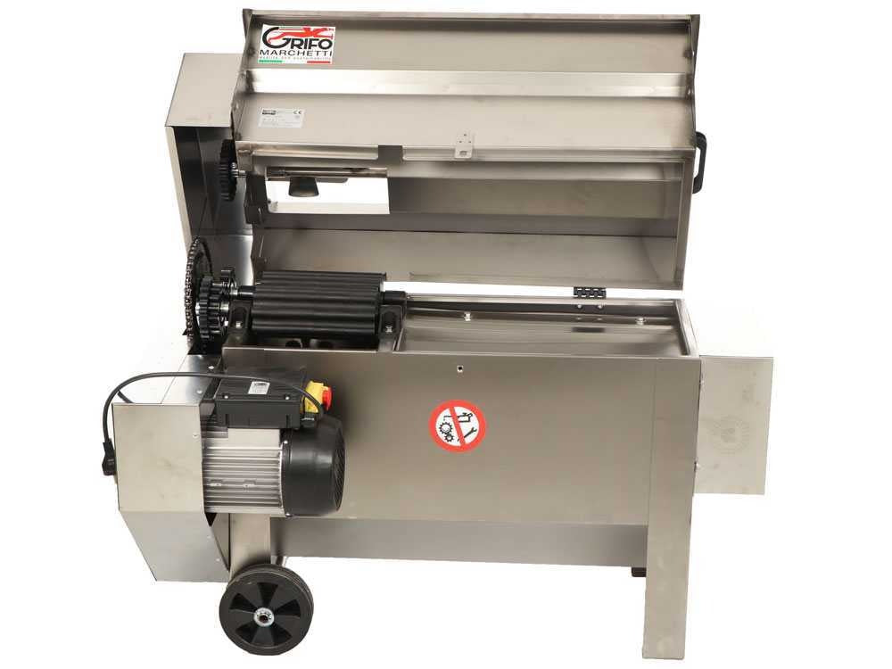 Grifo DVEP20IR - Diraspatrice elettrica in INOX con pompa e rulli (nuovo)