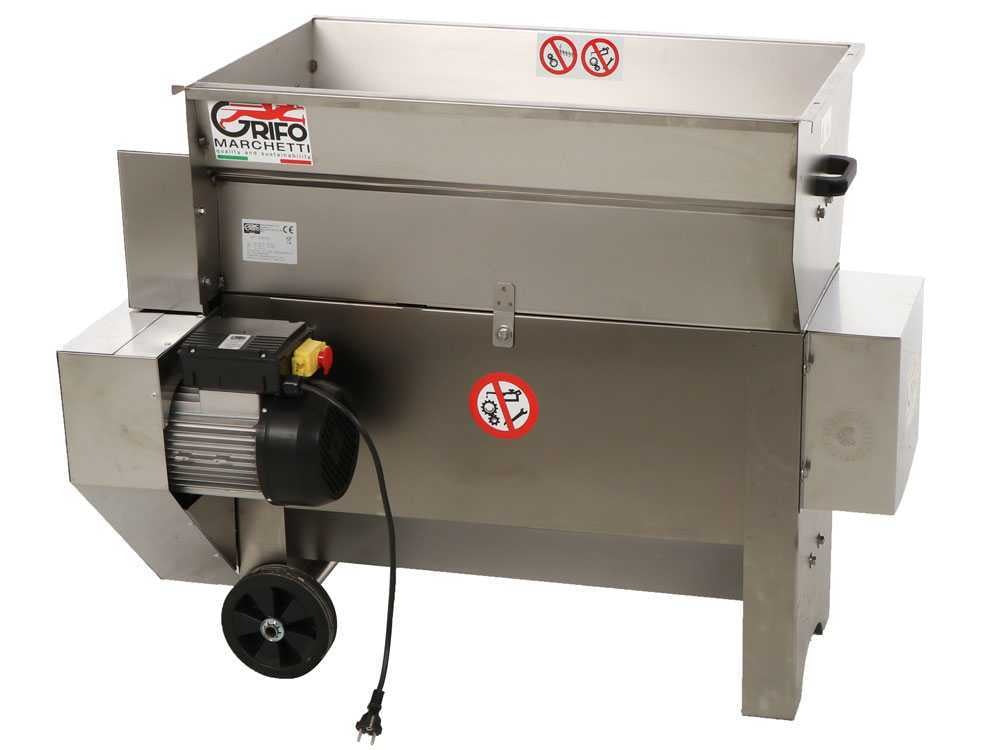 Grifo DVEP20IR - Diraspatrice elettrica in INOX con pompa e rulli (nuovo)