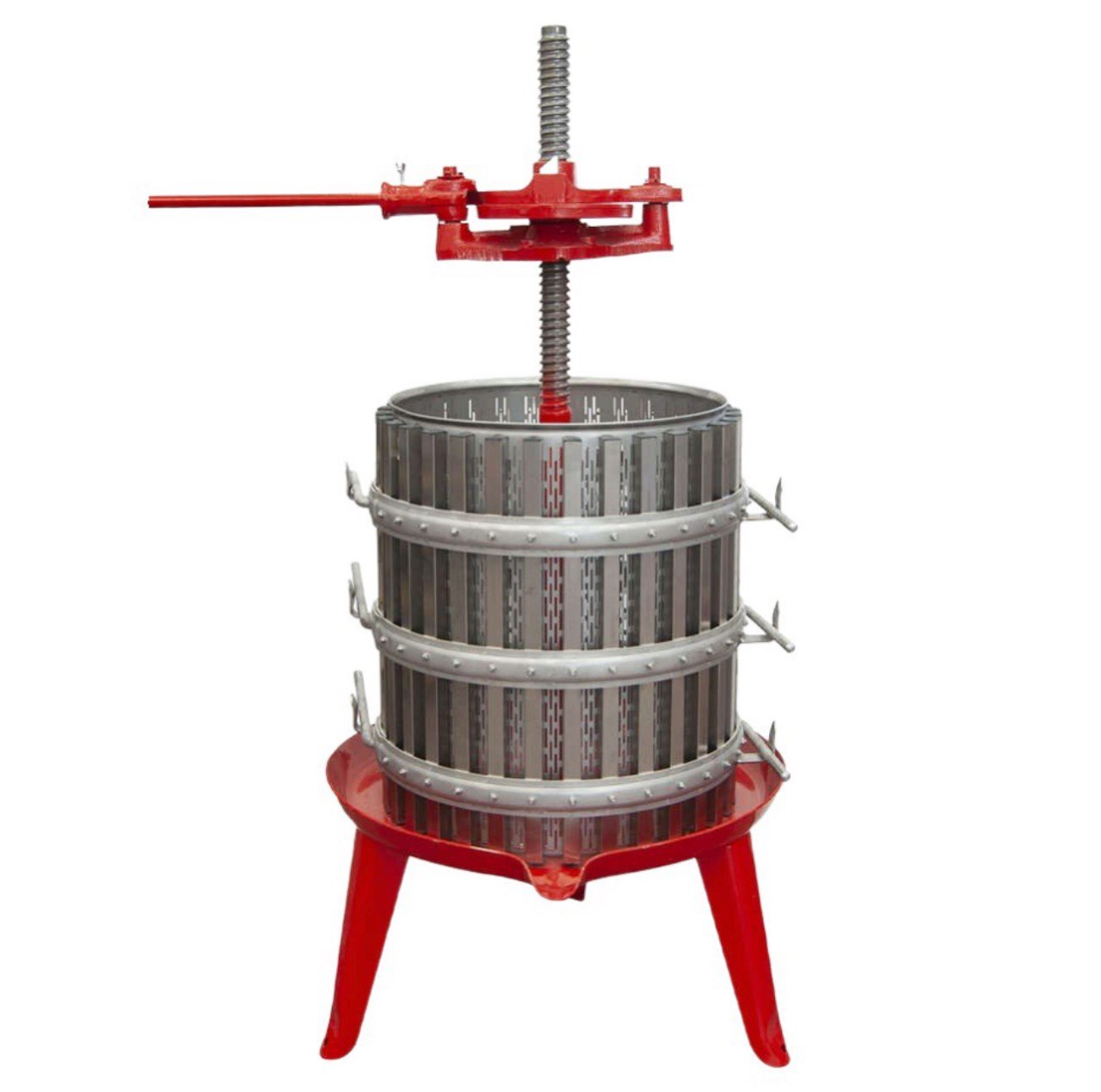 Torchio a leva da 40 gabbia Inox (nuovo)